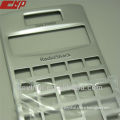 aluminium case 10 digit electronic calculator with battery supply